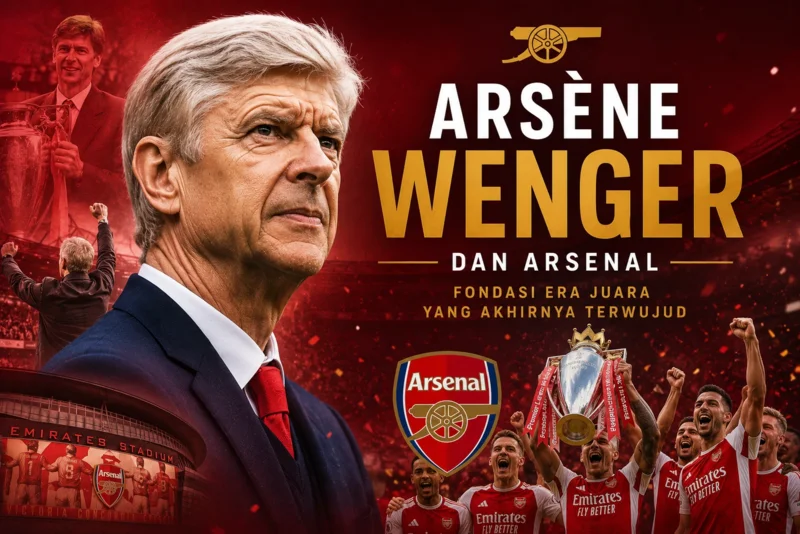 Arsène Wenger dan Arsenal Fondasi Era Juara yang Akhirnya Terwujud.webp